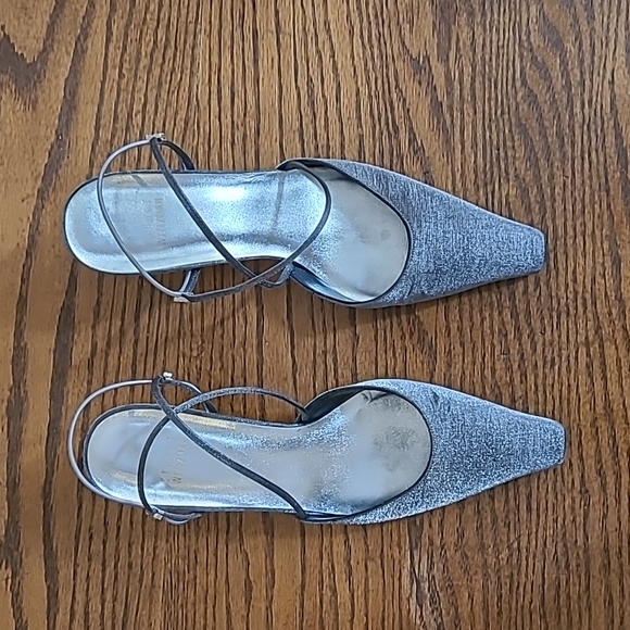 Vintage Stuart Weitzman Fabric Upper Shoes - Picture 9 of 10